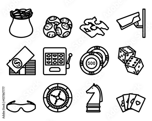 Gambling Icon Set