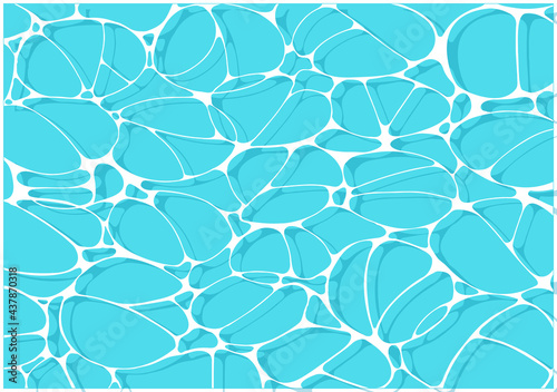 水面　プール　海　背景イラスト　ベクター素材