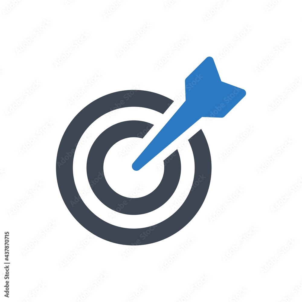 Marketing target icon Marketing target icon