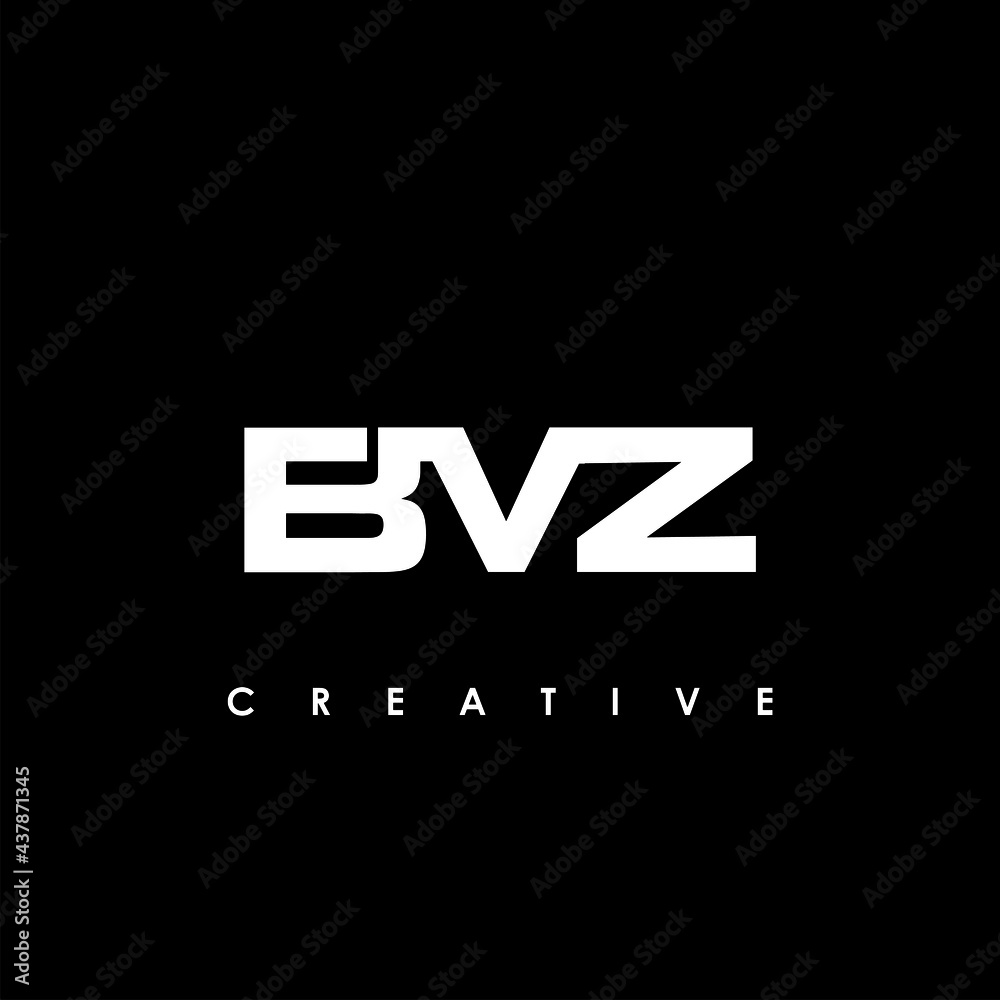 BMZ Letter Initial Logo Design Template Vector Illustration