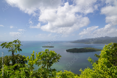 Marovo Lagoon in Solomon Islands