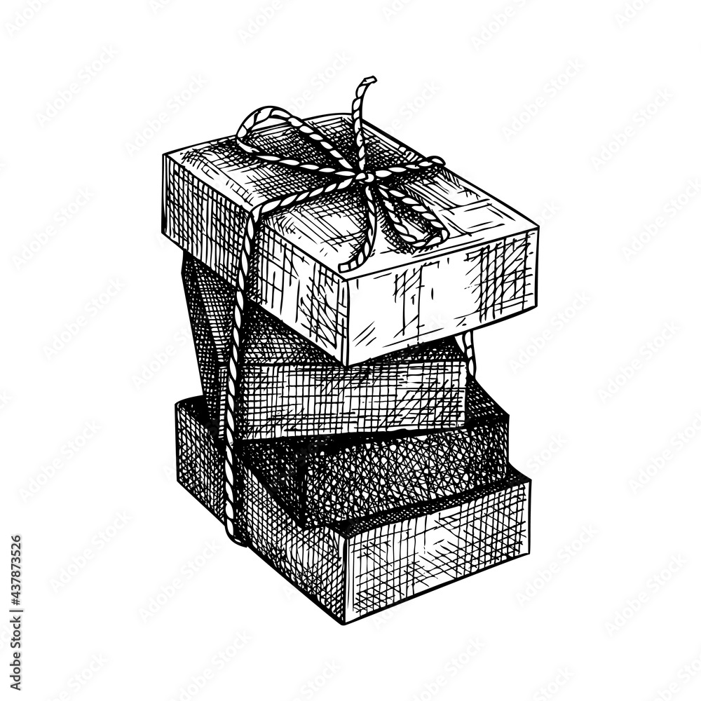 Hand sketched aromatic soap illustration Vector drawing of hand drawn