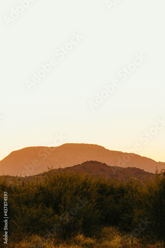 sunset in madikwe, south africa