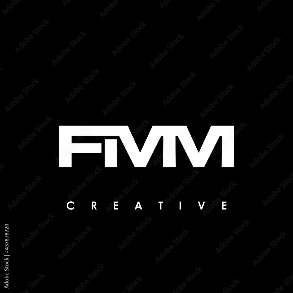 FMM Letter Initial Logo Design Template Vector Illustration