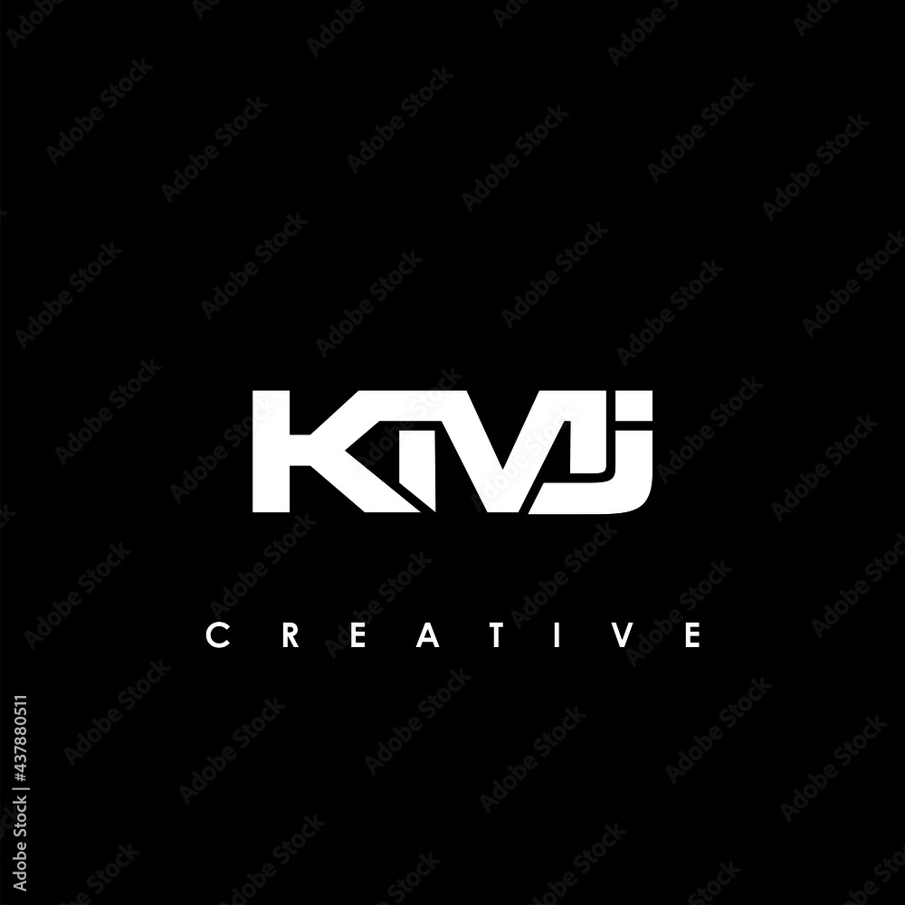 KMI Letter Initial Logo Design Template Vector Illustration