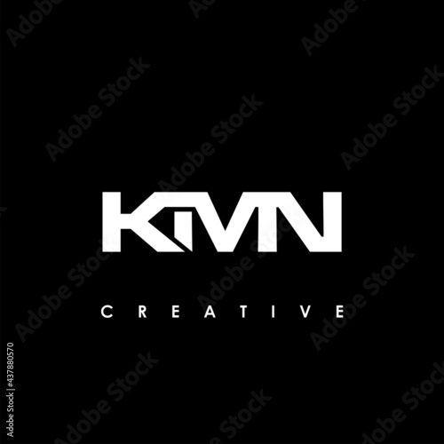 KMN Letter Initial Logo Design Template Vector Illustration