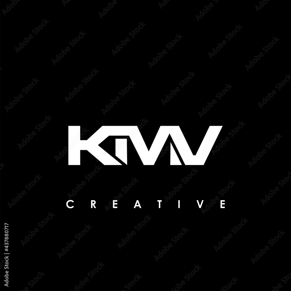 KMV Letter Initial Logo Design Template Vector Illustration KMV Letter Initial Logo Design Template Vector Illustration