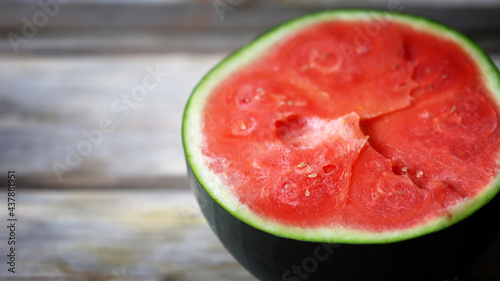 Watermelon. Slices of watermelon.
