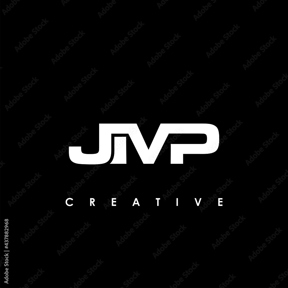 JMP Letter Initial Logo Design Template Vector Illustration