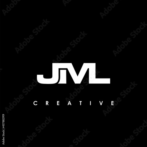 JML Letter Initial Logo Design Template Vector Illustration