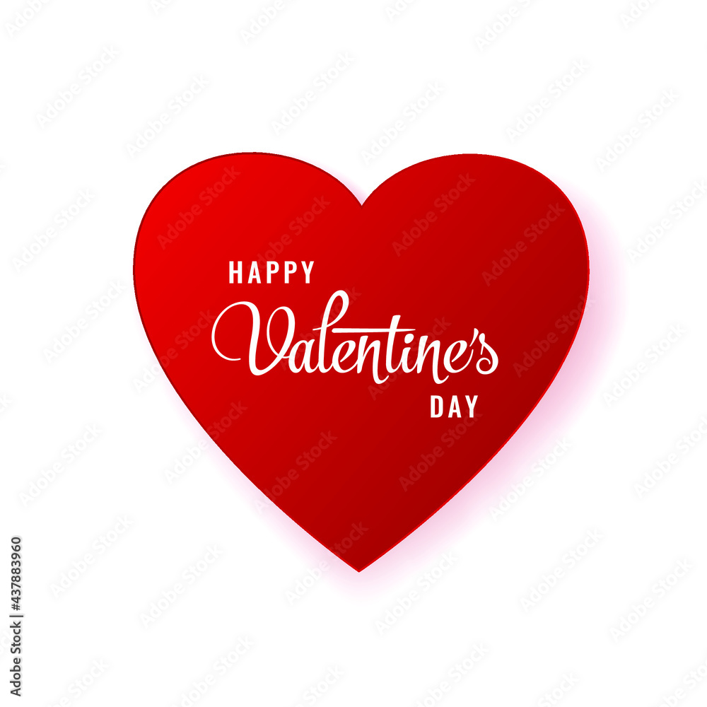 Happy valentine's day vector illustration
