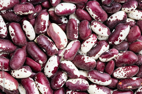 background - many red speckled kidney beans
