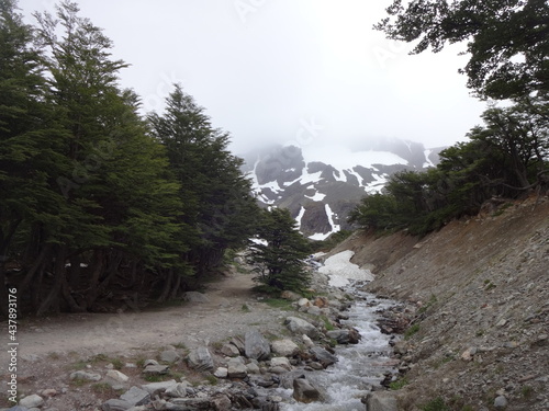 river in the mountains