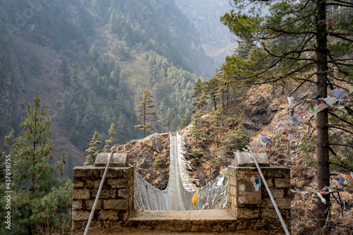 Tenzing Hillary Suspension Bridge photo