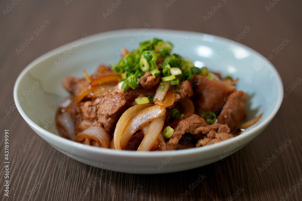 豚の生姜焼き 豚の生姜焼き