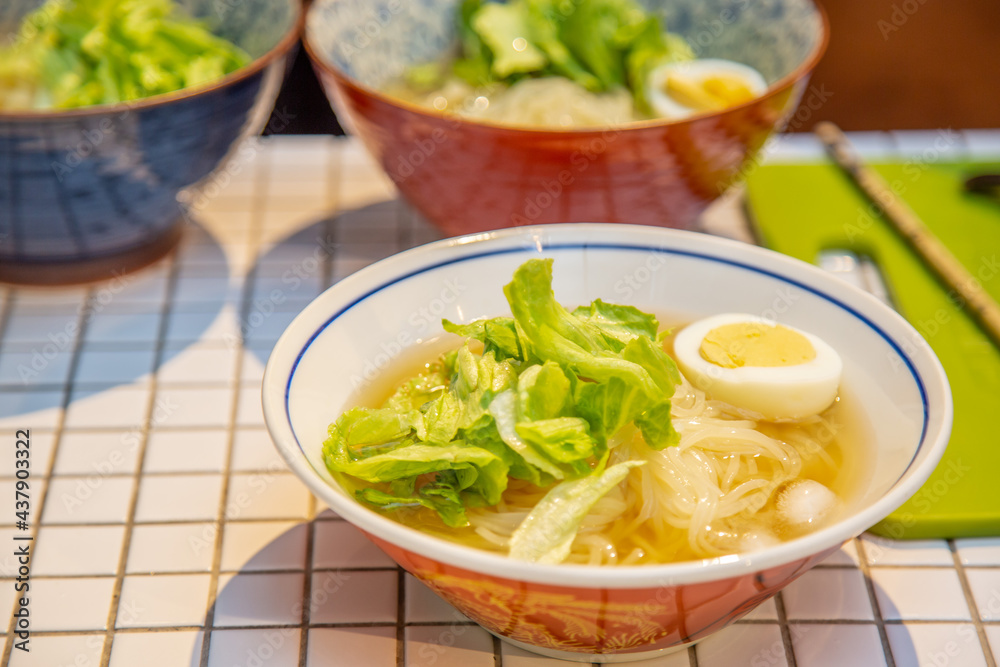 手作りのレモンラーメン 手作りのレモンラーメン
