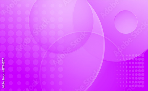 Abstract geometric screen saver with circles