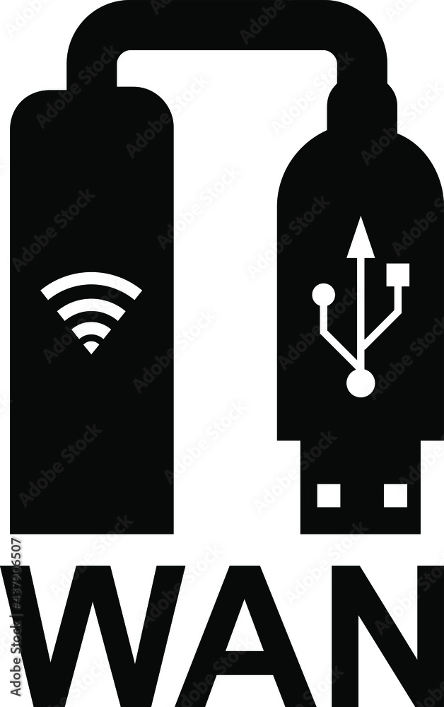 USB File Sharing icon. USB Symbol Vector sign isolated on white background USB File Sharing icon. USB Symbol Vector sign isolated on white background