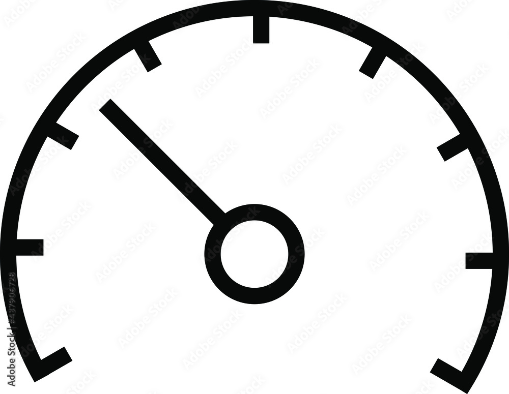 speedometer speed time clock icon. Time Signs, symbols can be used for web, UI, UX, logo, mobile app speedometer speed time clock icon. Time Signs, symbols can be used for web, UI, UX, logo, mobile app