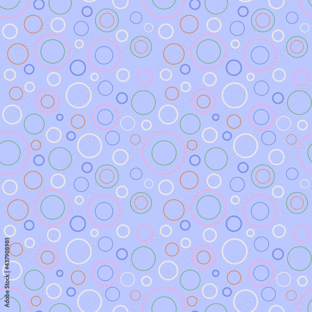 seamless pattern with circles