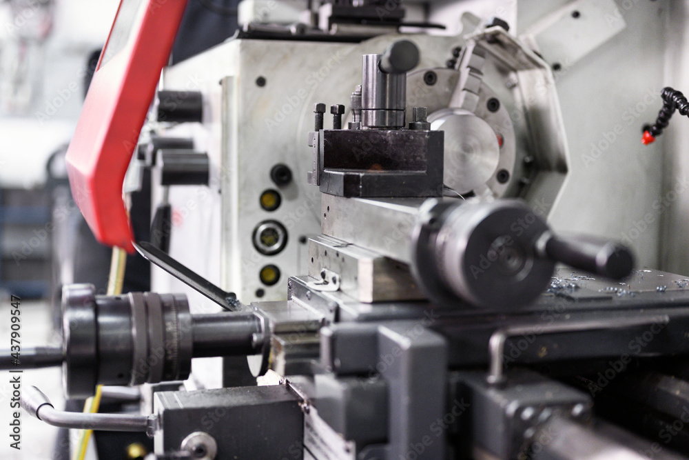 CNC Lathe and Milling Machine. High quality photo CNC Lathe and Milling Machine. High quality photo