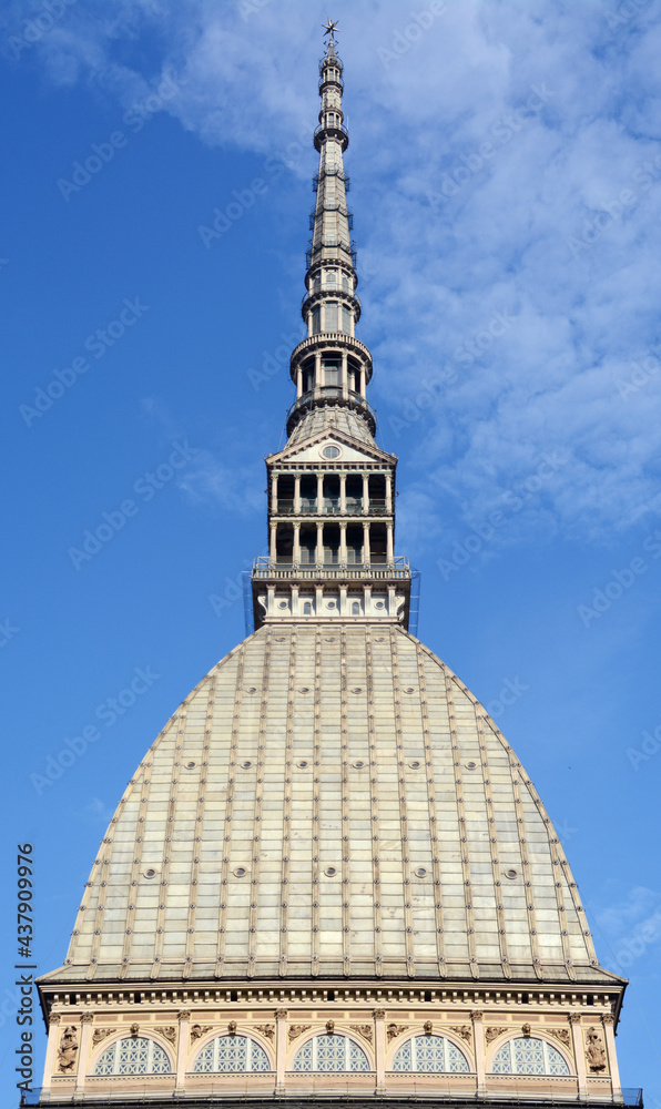 The Mole Antonelliana is the symbolic monument of Turin. It was the tallest brick building in the world, while its name derives from the architect Alessandro Antonelli.

