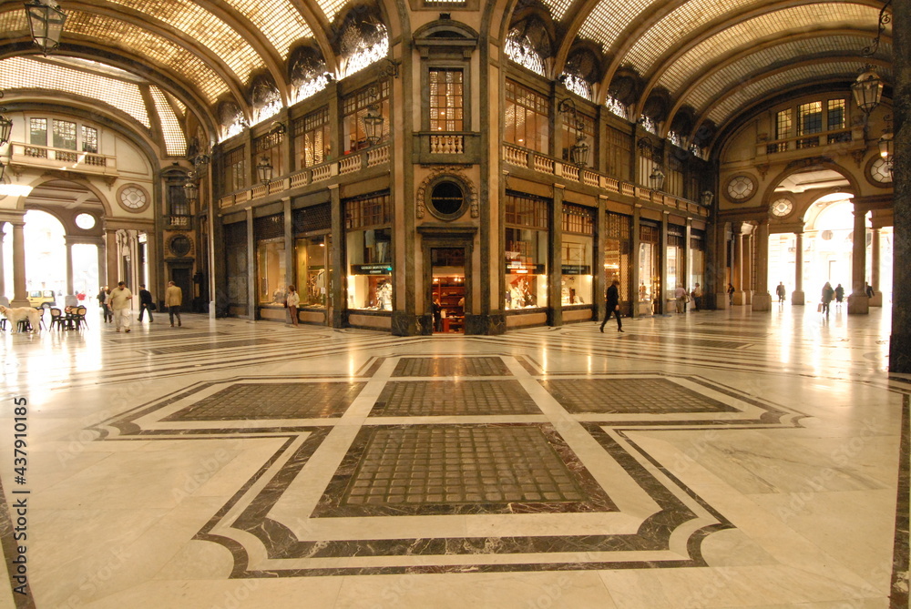The  Subalpina gallery of Turin is located between Piazza Castello and Piazza Carlo Alberto and is one of the three historical  galleries of the Piedmontese capital.