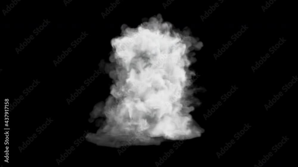 White smoke transforms from dancing.
White smoke transforms from dancing.