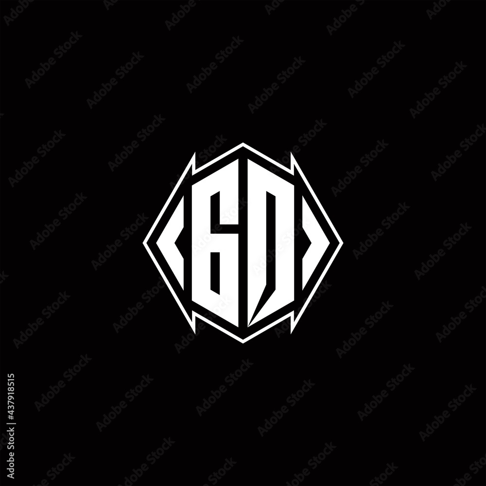 GQ Logo monogram with shield shape designs template GQ Logo monogram with shield shape designs template