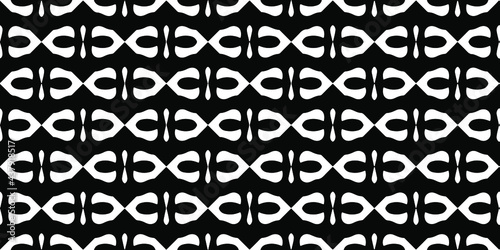  vector pattern with diagonal elements. abstract ornament for wallpapers and backgrounds. Black and white colors.