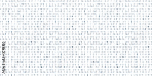 Binary code cyber texture. Vector background.