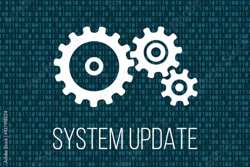 System update screen