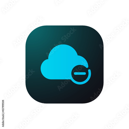 Remove Cloud - Sticker
