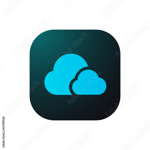 Clouds - Sticker