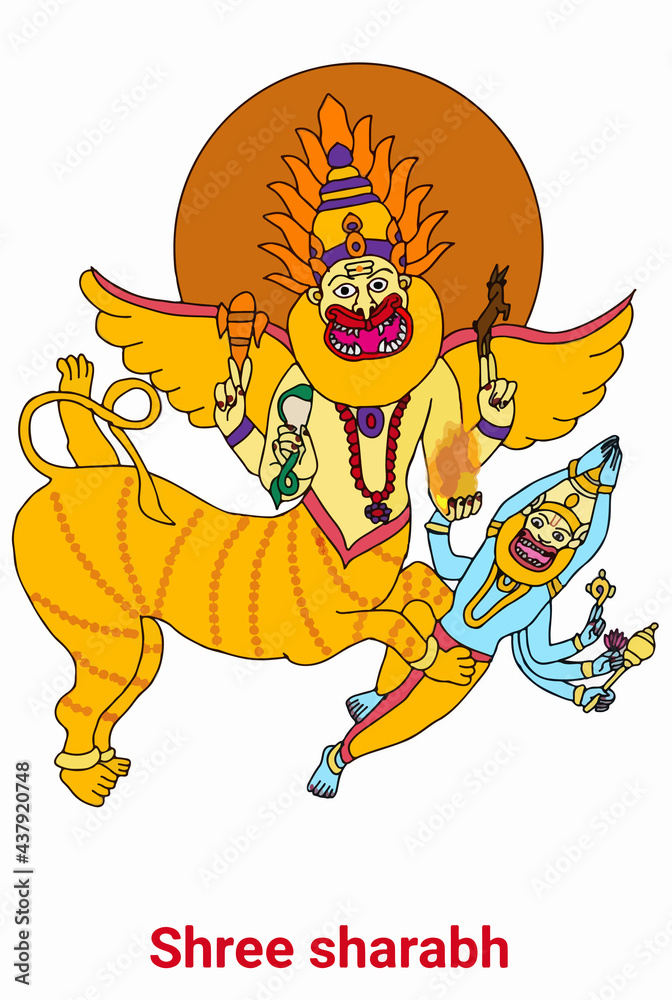  Beautiful illustrations of lord shiva's nineteen incarnations