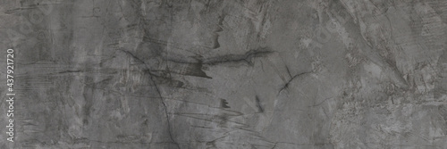 Black Cement concrete wall texture abstract. Interior material construction blank for old backdrop building. Retro wallpaper grunge background. 
