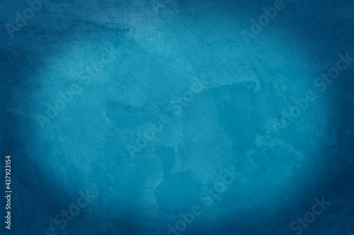 Blue Cement concrete wall texture abstract. Interior material construction blank for old backdrop building. Retro wallpaper grunge background. 
