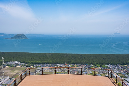 鏡山展望台 - 鏡山展望テラス