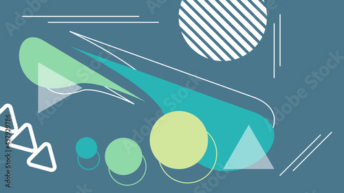 abstract geometric cover background with minimal trendy style. Funky 90s memphis background. Abstract hipster shapes and funky geometric patterns, 1980s pop backdrop vector illustration set.