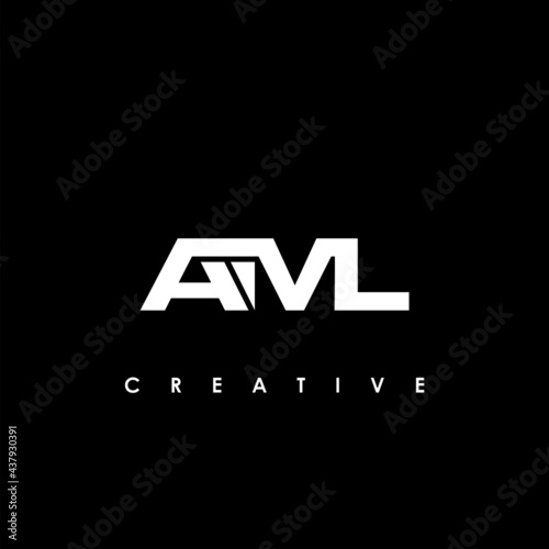 AML Letter Initial Logo Design Template Vector Illustration