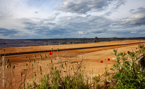 Hambach RWE  brown coal district photo