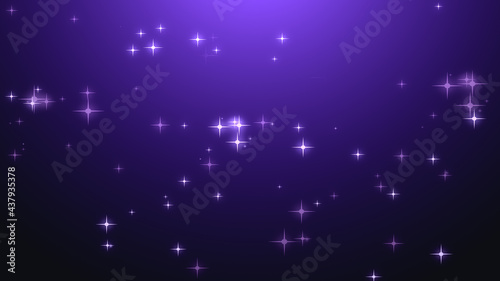 Fototapeta Naklejka Na Ścianę i Meble -  Christmas purple starry background. Diwali festival holiday design.