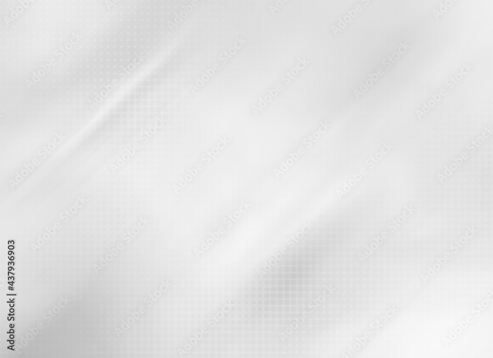 Gray white halftone pattern with white line graphic motion backdrop template wallpaper. Clean Grey geometric abstract background. Gray white halftone pattern with white line graphic motion backdrop template wallpaper. Clean Grey geometric abstract background.