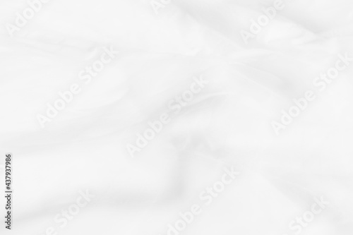 Soft focus-abstract background bright white bed sheet cotton pattern and texture waves motion making background wallpaper advertisement and banner website with copy space text for advertising media