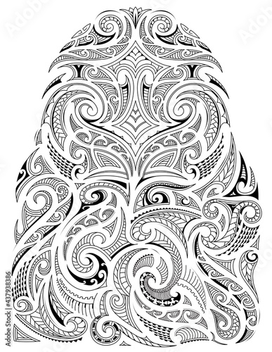 Canvastavla Tribal art sleeve design