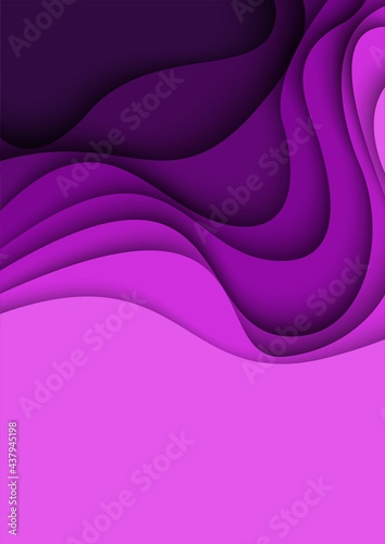 Abstract background. Paper cut shapes. Template for banner  brochure  book cover  booklet design.