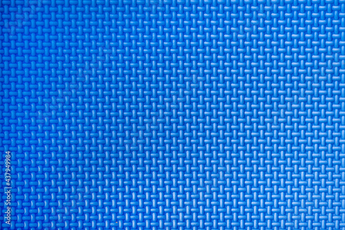 Blue floor mat surface texture
