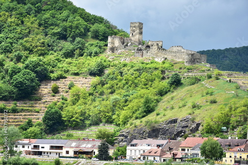 Hinterhaus Ruin in Wachau Region of Lower Austria photo