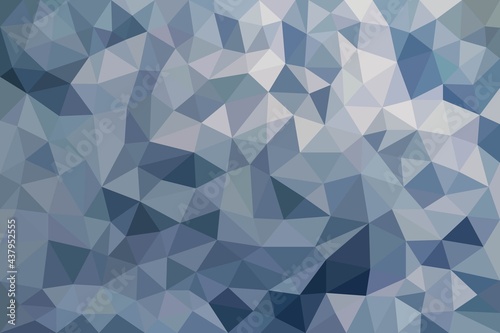 Abstract polygonal geometrical background with color gradient. Minimalistic modern design. Stock illustration for web and print, background and wallpaper.