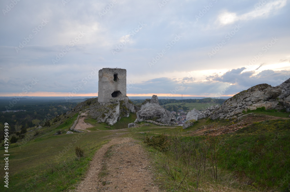 Zamek w Olsztynie koło Częstochowy, Szlak Orlich Gniazd, Polska